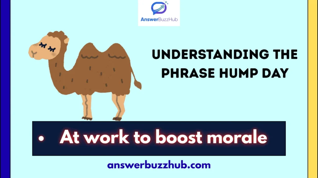 Understanding the Phrase Hump Day