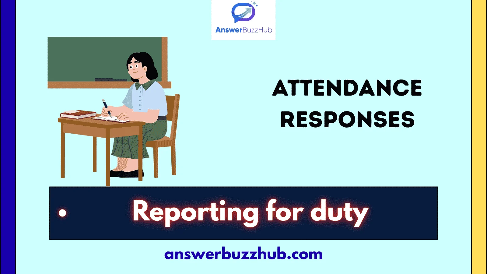 attendance responses