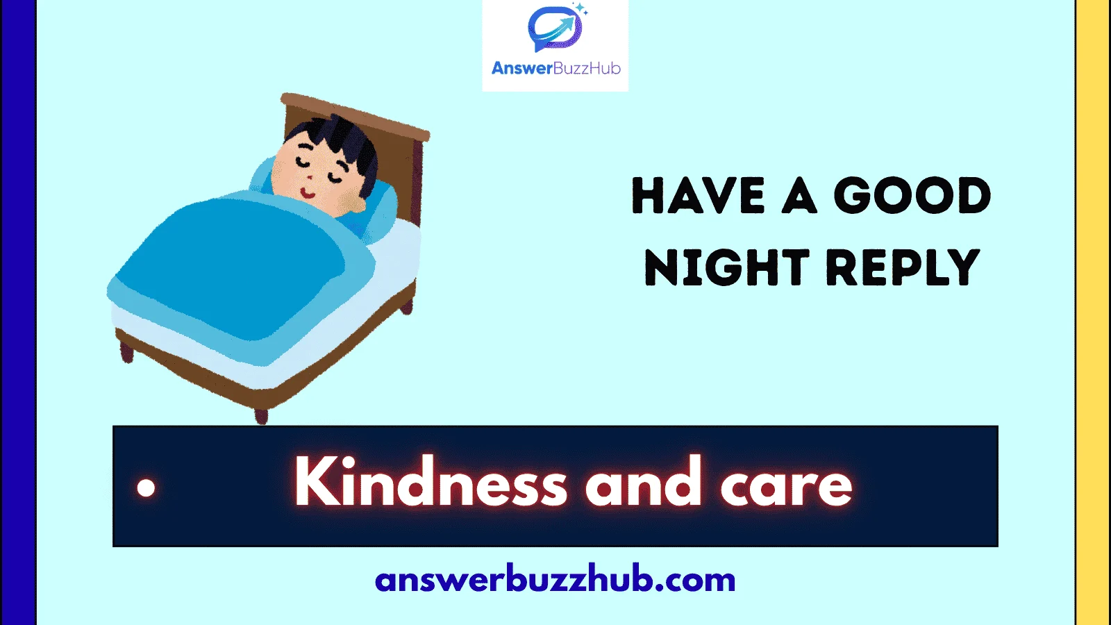 have a good night reply