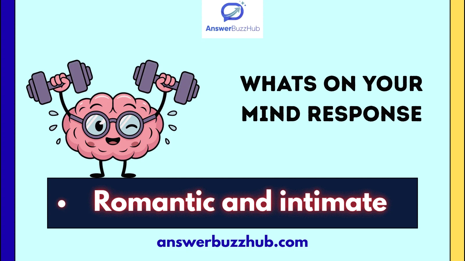 whats on your mind response