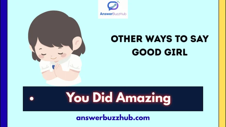 Other Ways to Say Good Girl